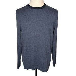 Banana Republic Luxury Blend Men’s Sweater Size Large (46-48) Blue 75% Silk